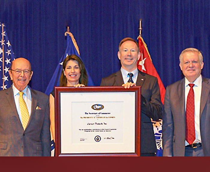 SVMI Member, Garner Products, Receives Presidential E Award for Export